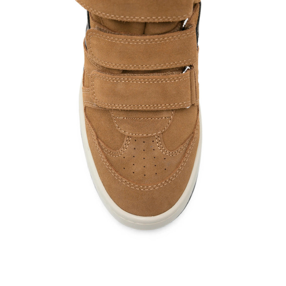 Brown Perforated Balskee Sneakers 3