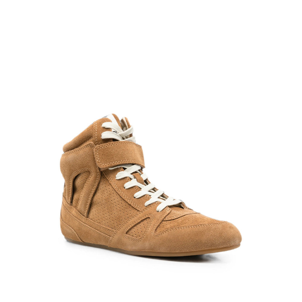 Brown Perforated Balskee Sneakers 2