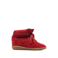 Red Perforated Sneakers 1