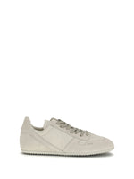 Grey Leather Sneakers 1