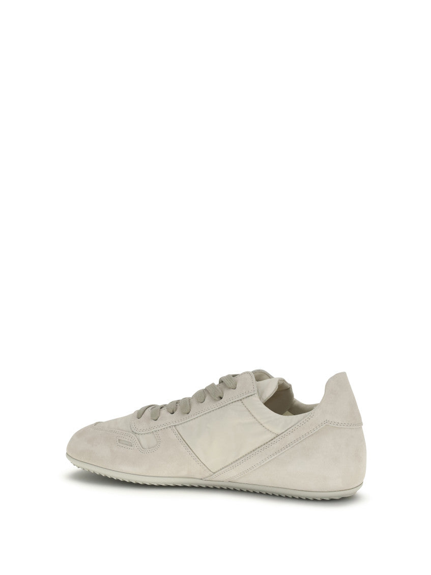 Grey Leather Sneakers 3