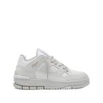 White Color Block Sneakers 1