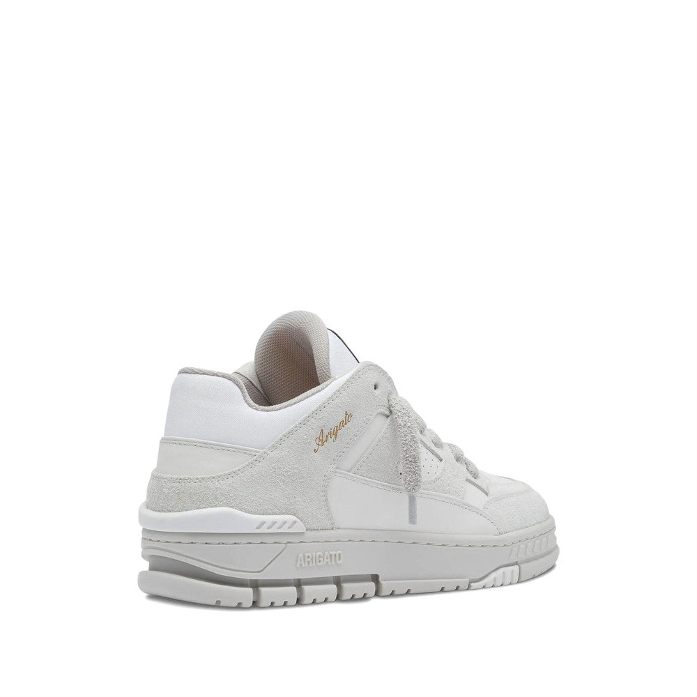 White Color Block Sneakers 3