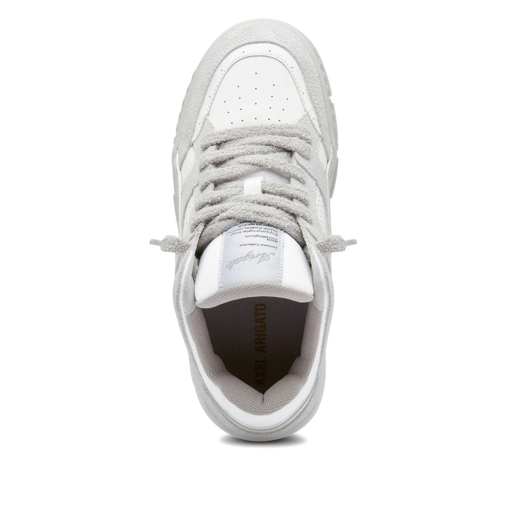 White Color Block Sneakers 4