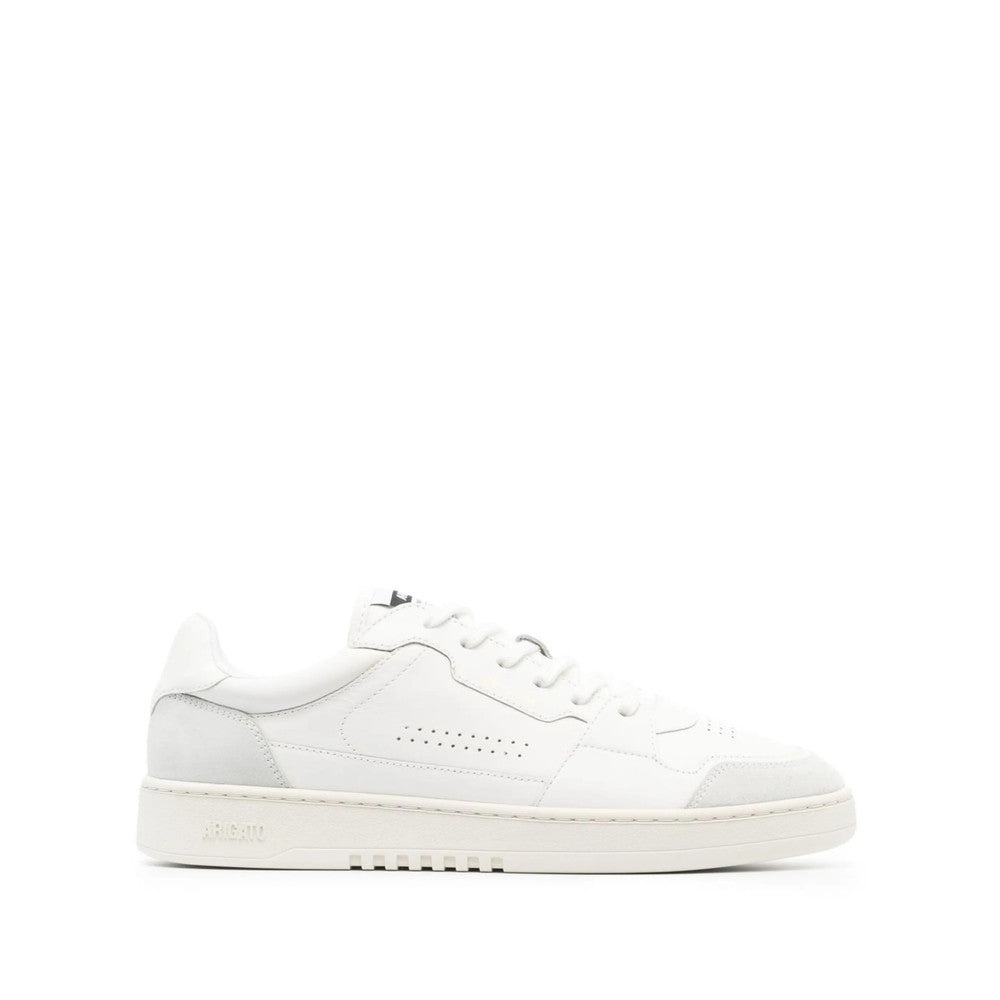 White Perforated Sneakers 1