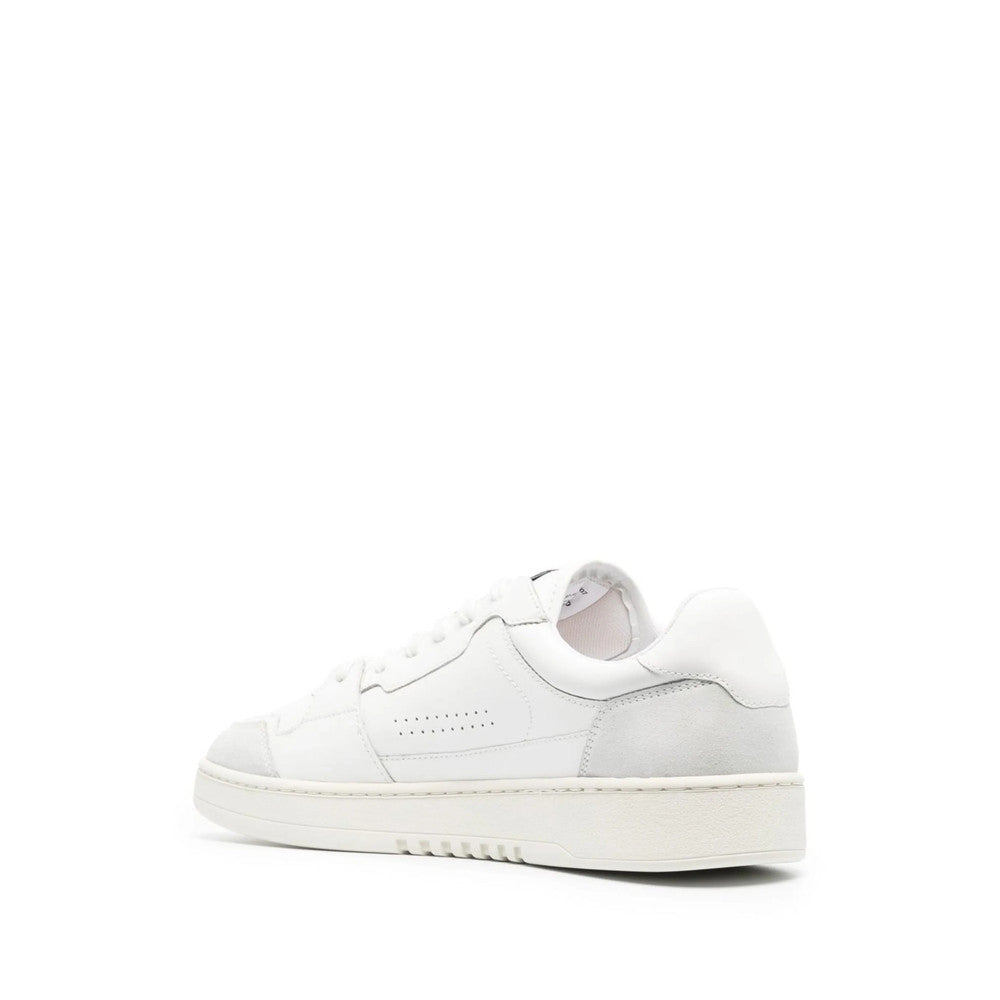 White Perforated Sneakers 3