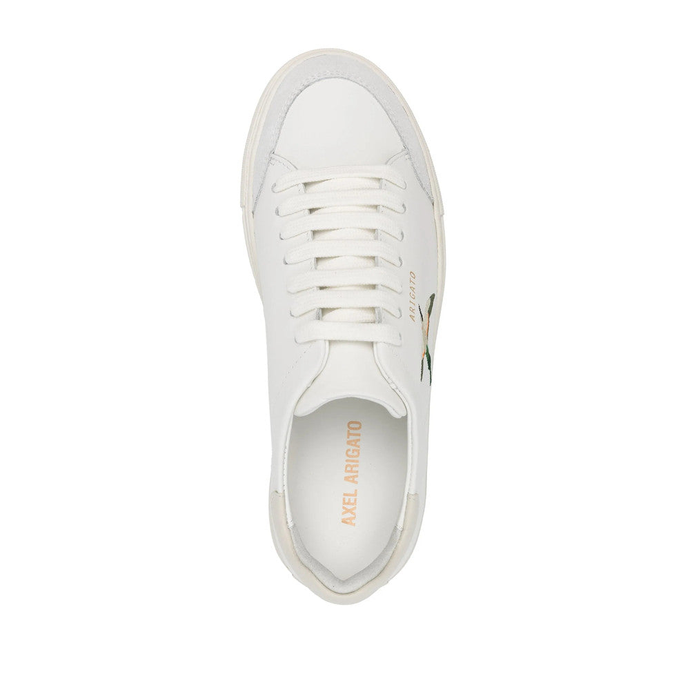 White Embroidered Sneakers 4