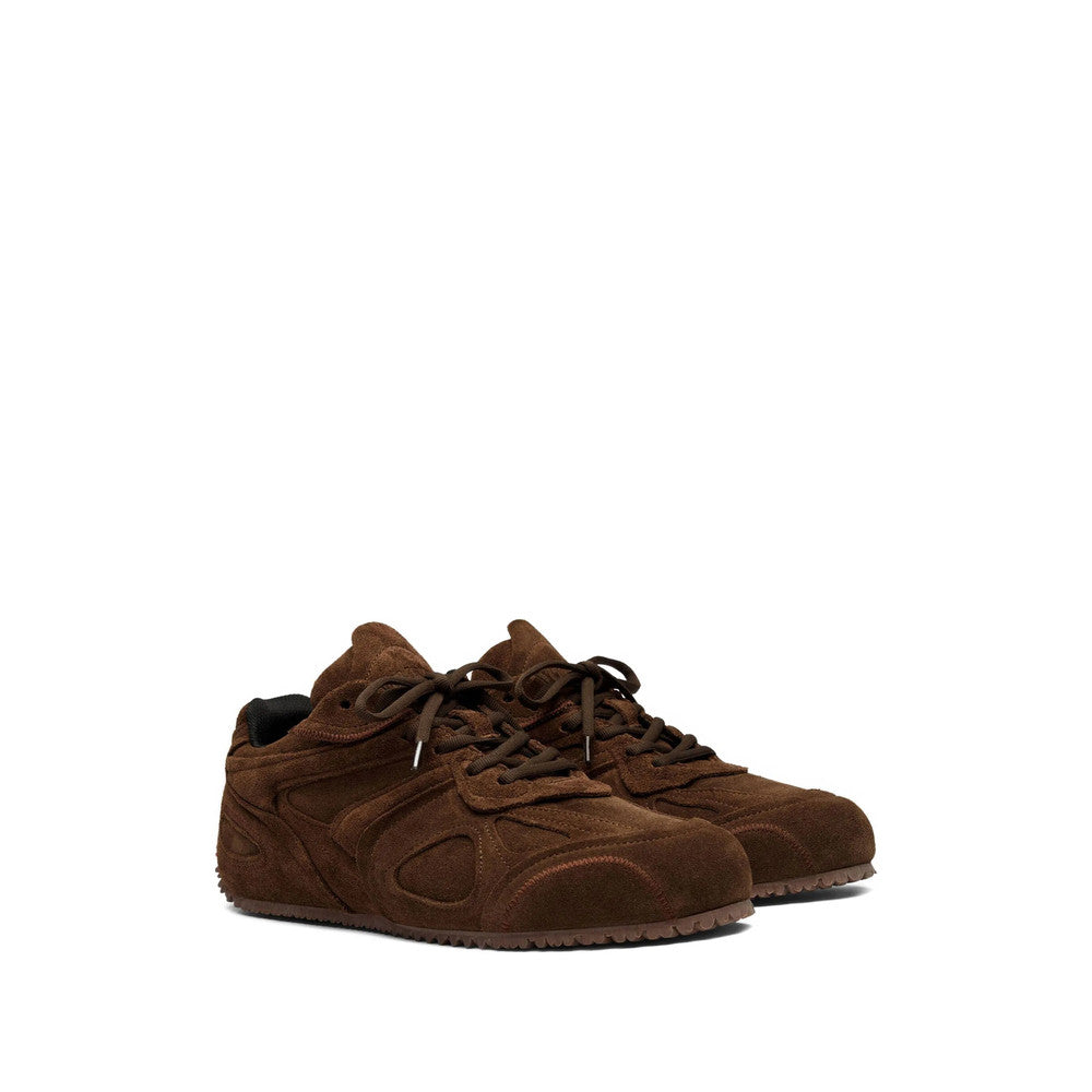 Brown Suede Slow Sneakers 2