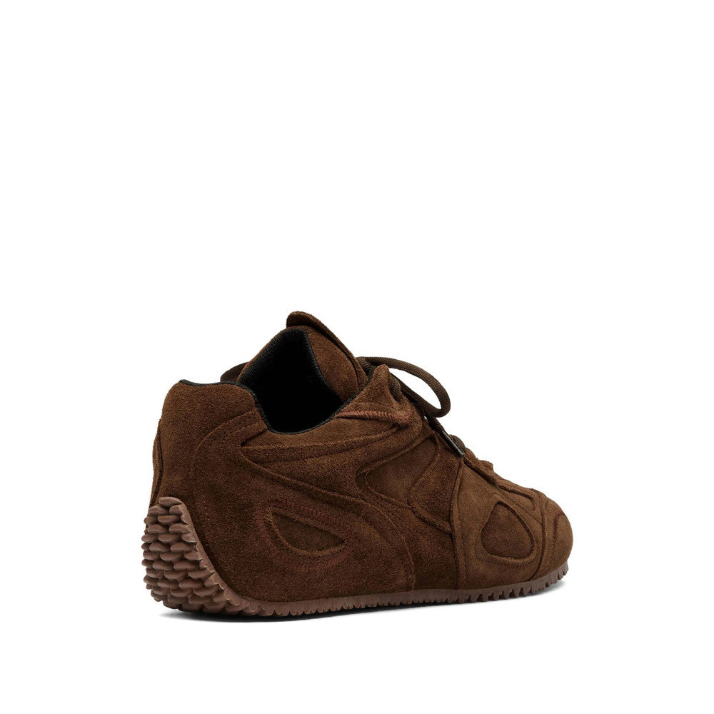 Brown Suede Slow Sneakers 4