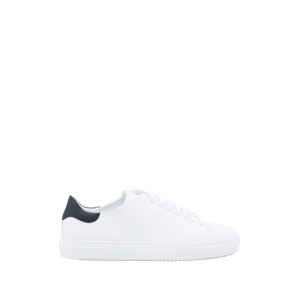 White Color Block Sneakers 1