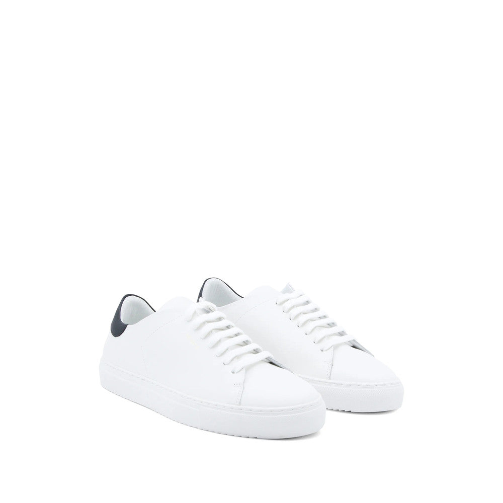 White Color Block Sneakers 2