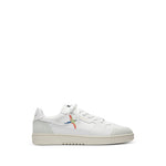 White Embroidered Dice Lo Sneaker 1
