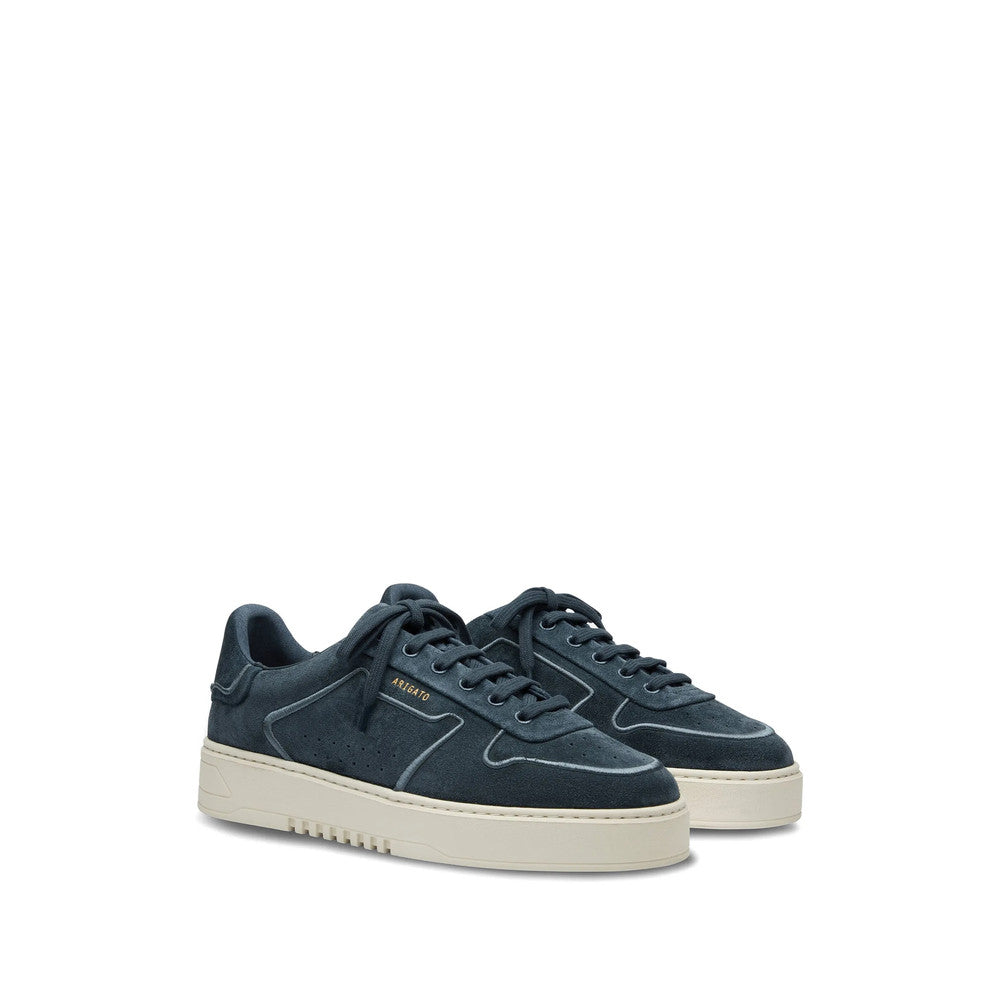 Blue Perforated Orbit Sneakers 2