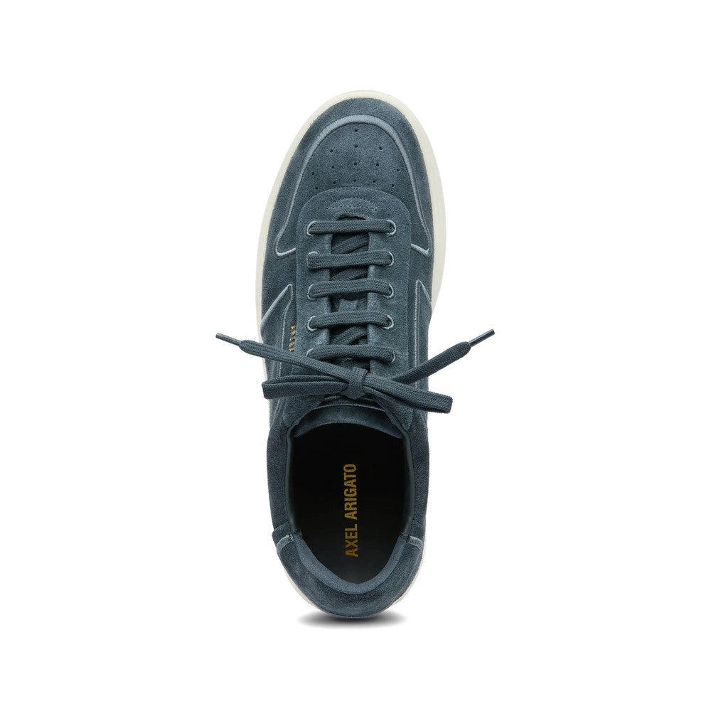Blue Perforated Orbit Sneakers 3