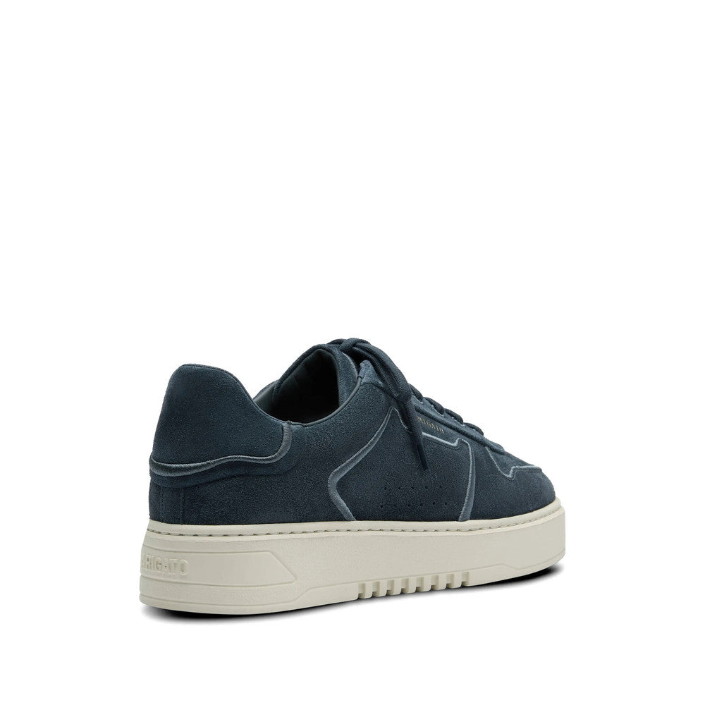 Blue Perforated Orbit Sneakers 4