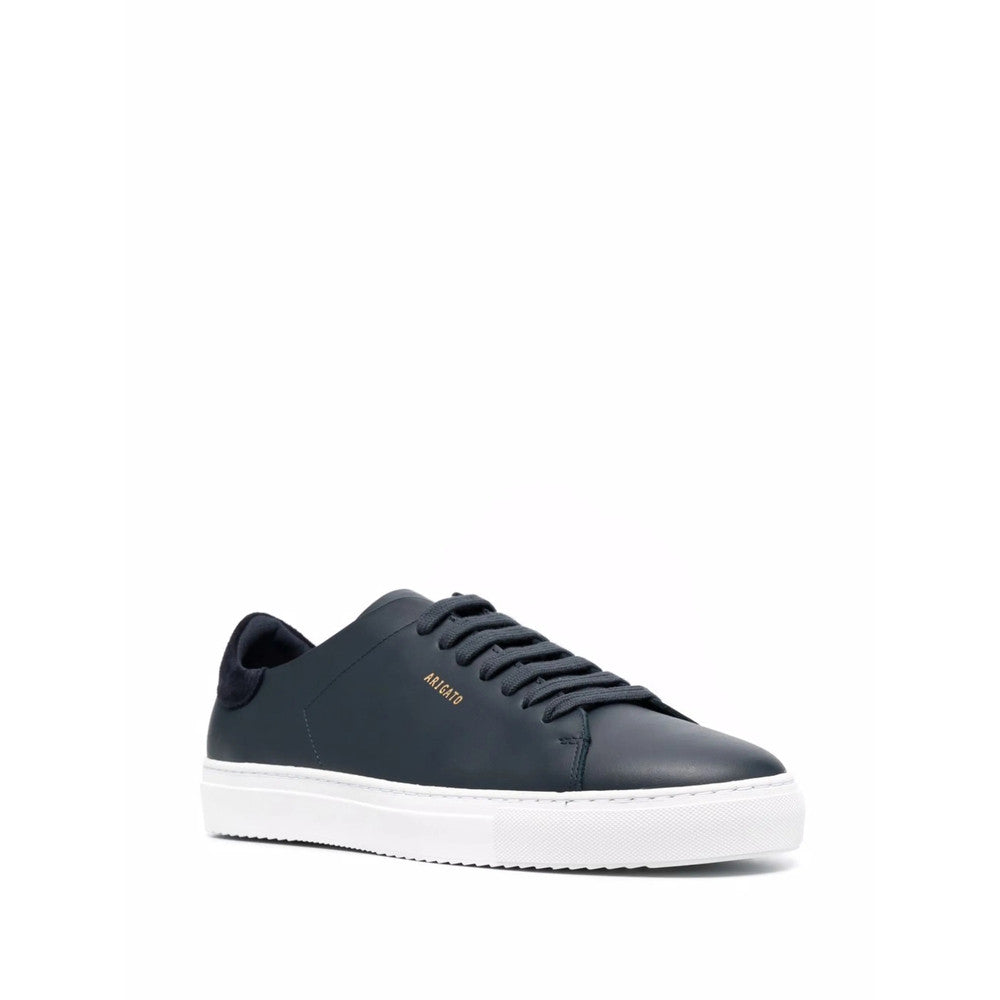 Dark Blue Logo Sneakers 2