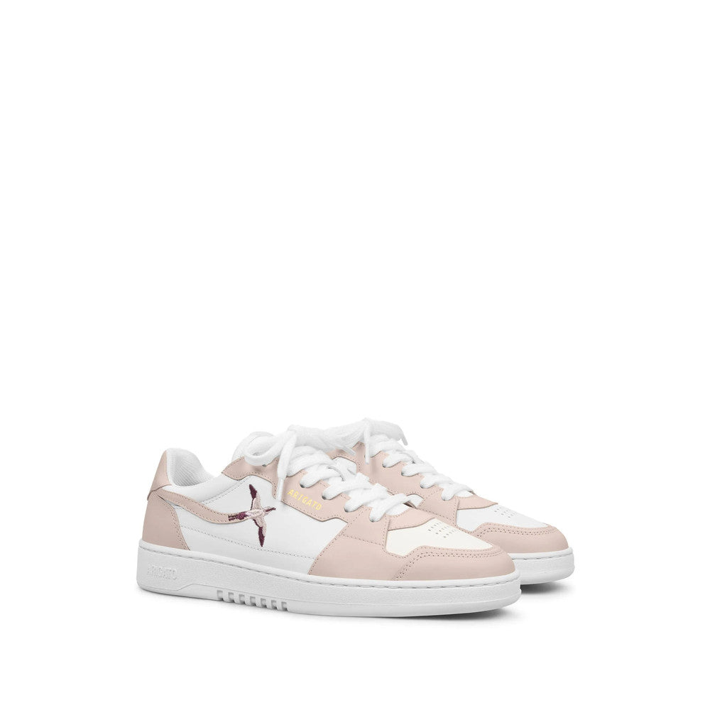 White Color Block Dice Lo Sneaker 2