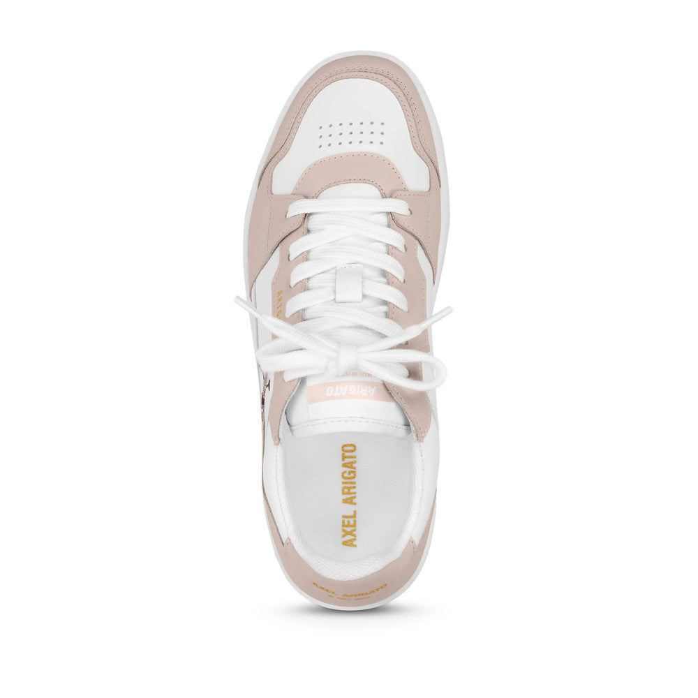 White Color Block Dice Lo Sneaker 3