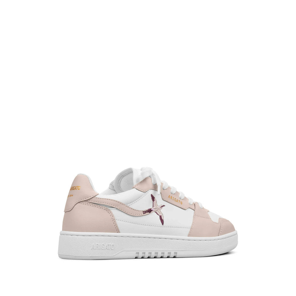 White Color Block Dice Lo Sneaker 4