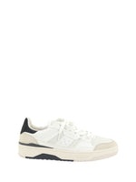 White Perforated Clay Sneakers 1