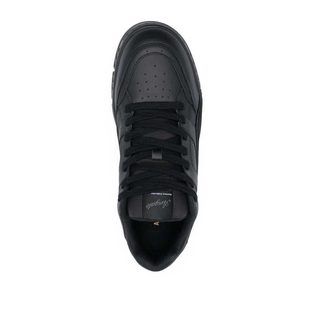 Black Logo Area Lo Sneakers 3