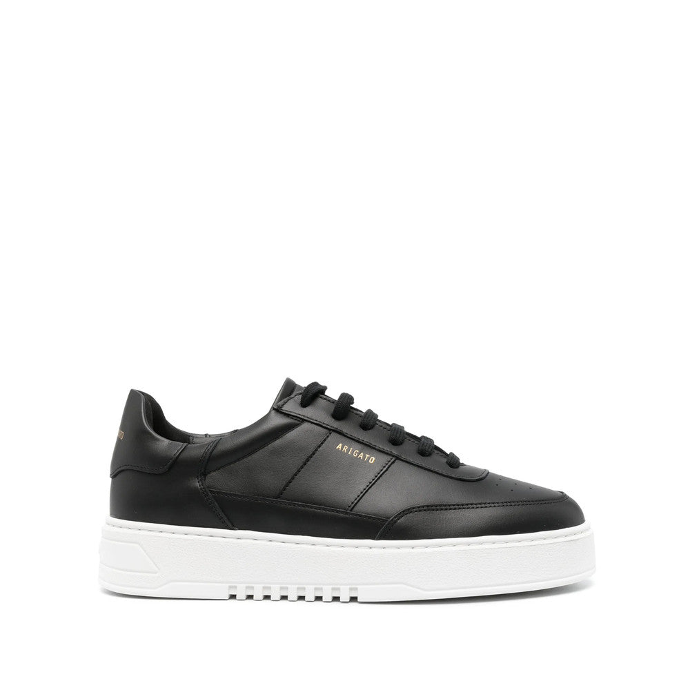 Black Logo Orbit Vintage Sneakers 1