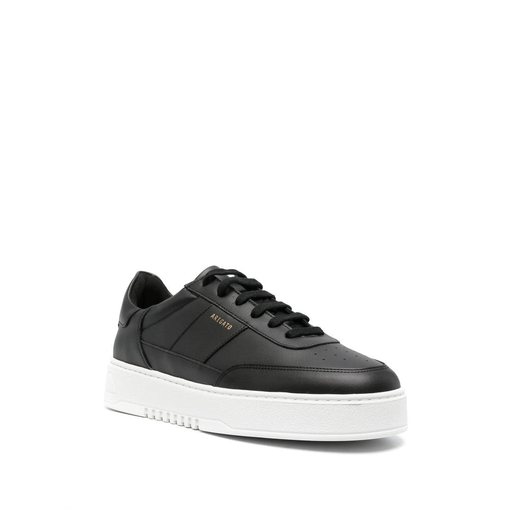 Black Logo Orbit Vintage Sneakers 2