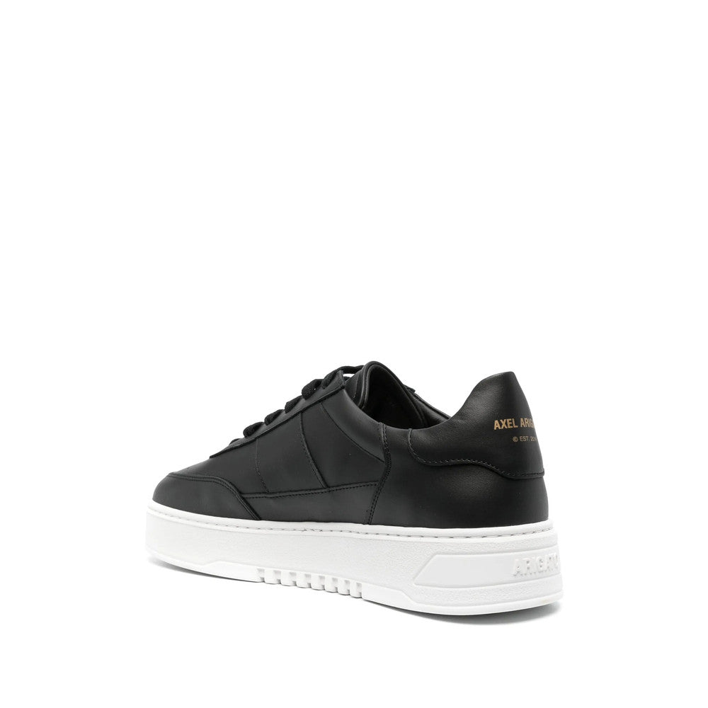Black Logo Orbit Vintage Sneakers 3