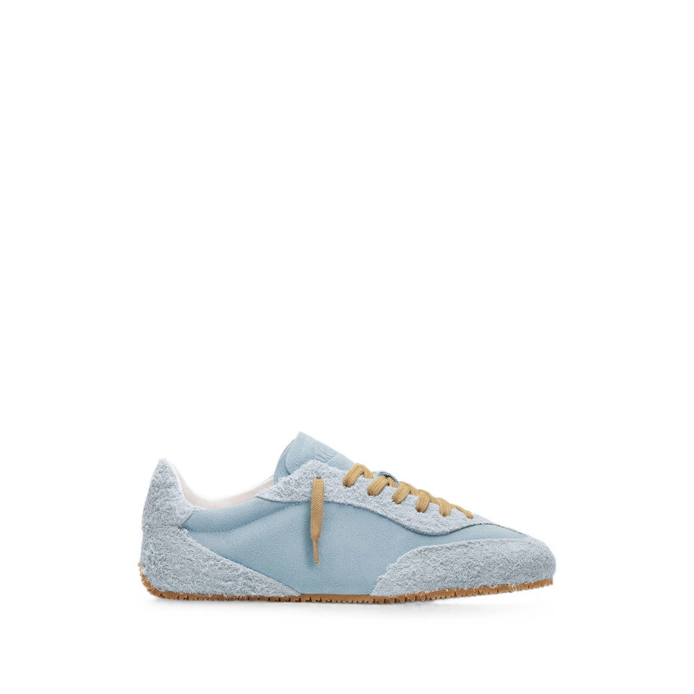 Blue Textured Daze Sneakers 1
