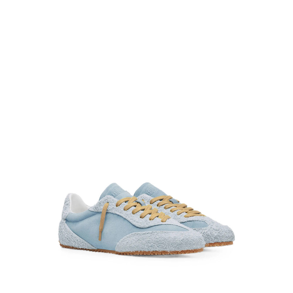 Blue Textured Daze Sneakers 2