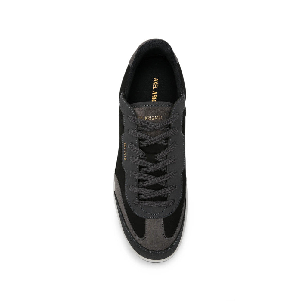 Black Color Block Dice Sneaker 3