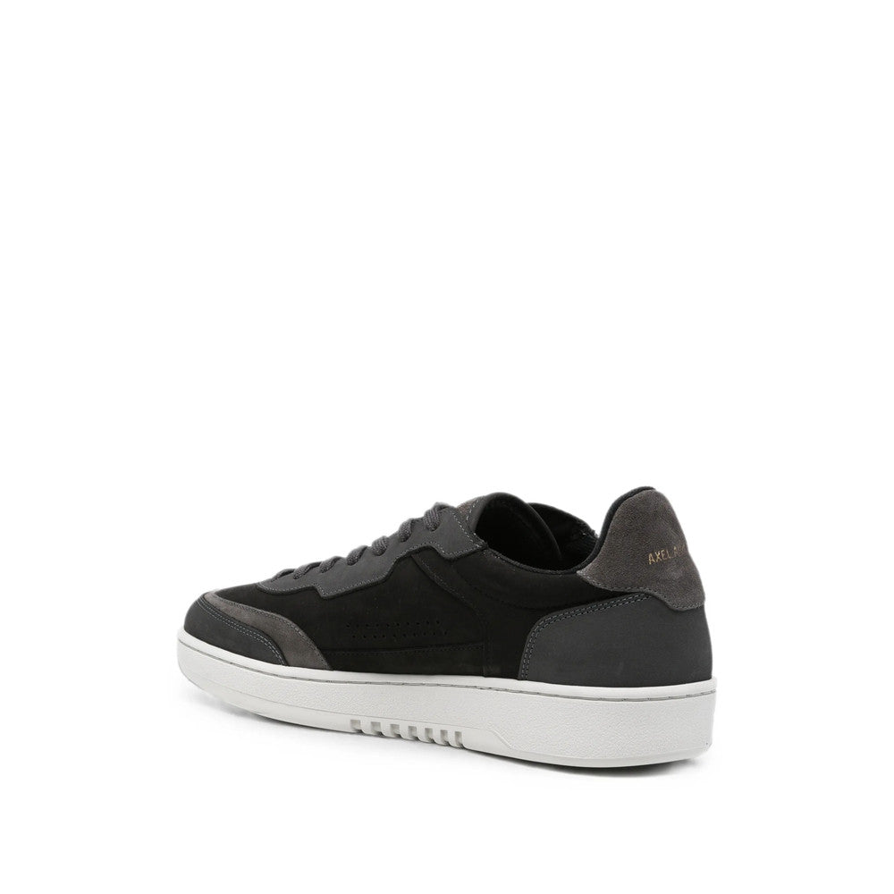 Black Color Block Dice Sneaker 4