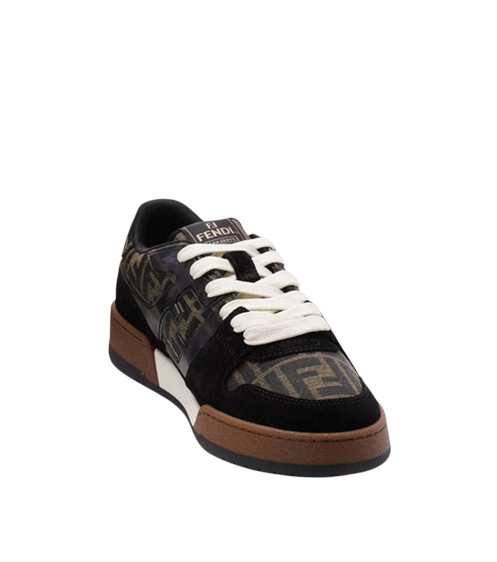 Black Logo Match Sneakers 2