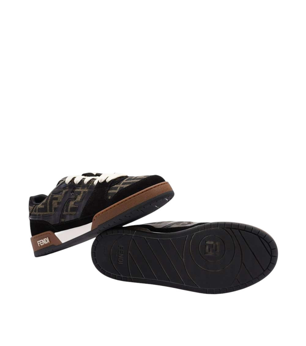 Black Logo Match Sneakers 5