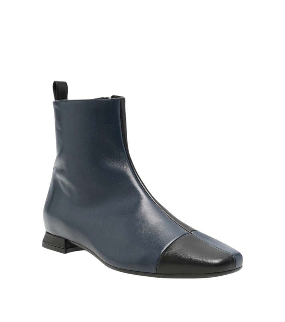 Blue Leather Simonetta Boots 2
