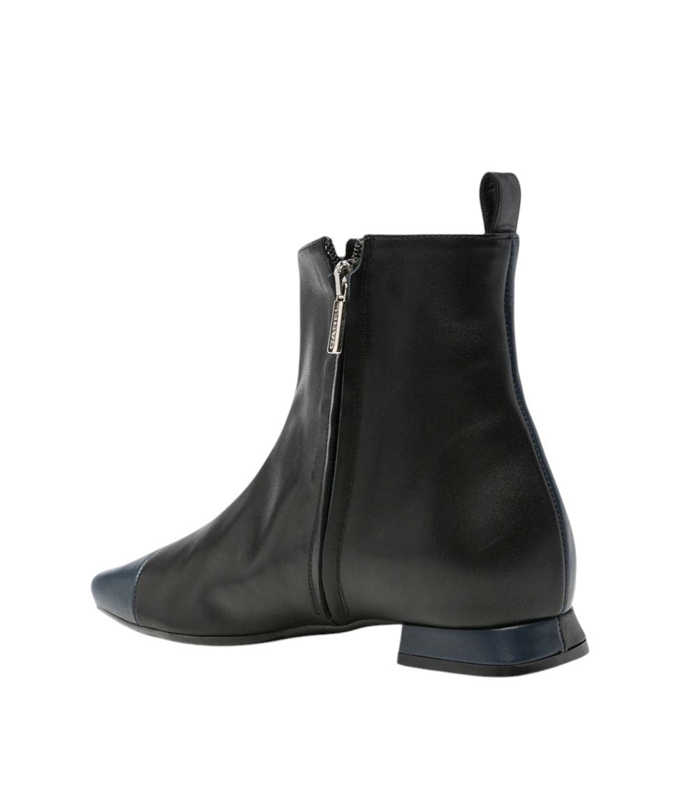 Blue Leather Simonetta Boots 3