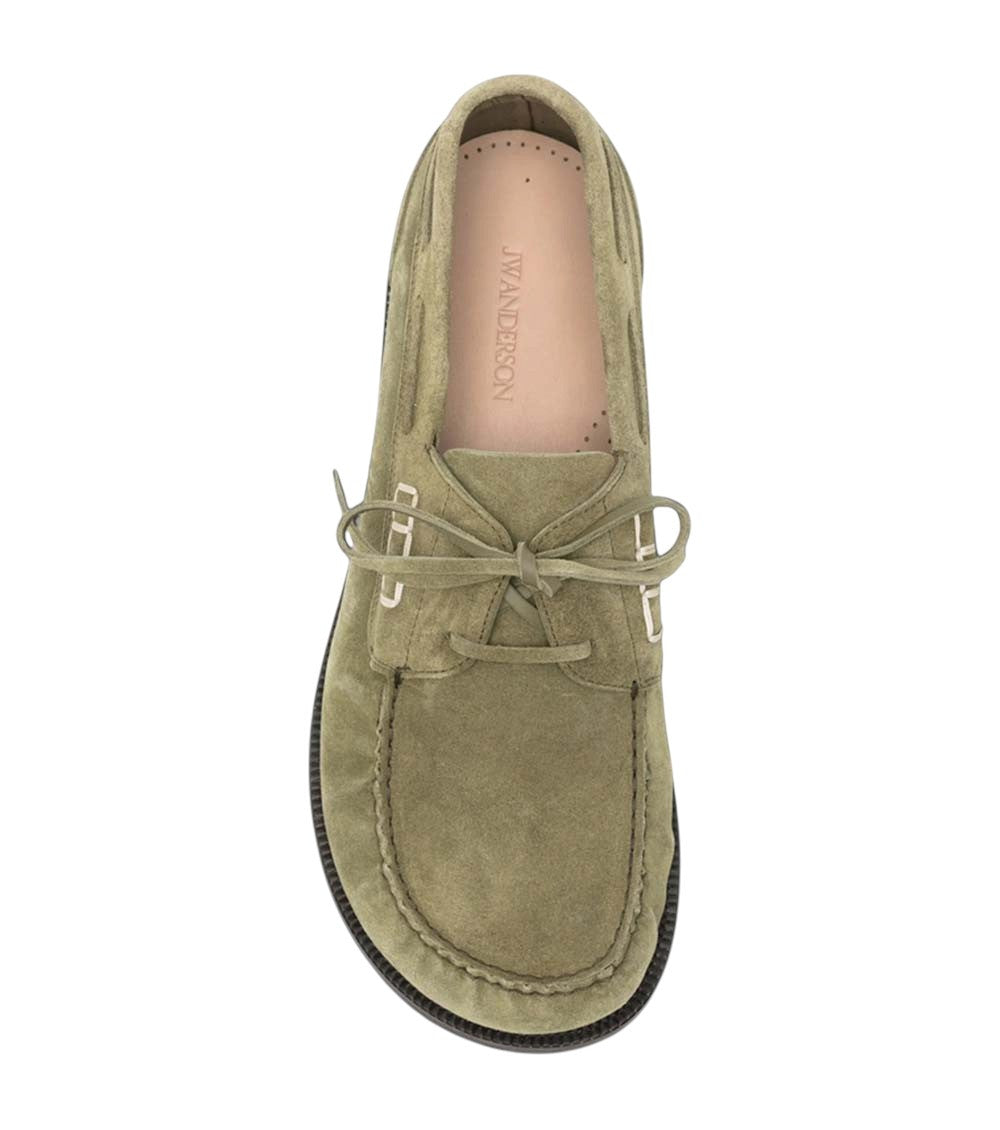 Green Suede Loafers 3