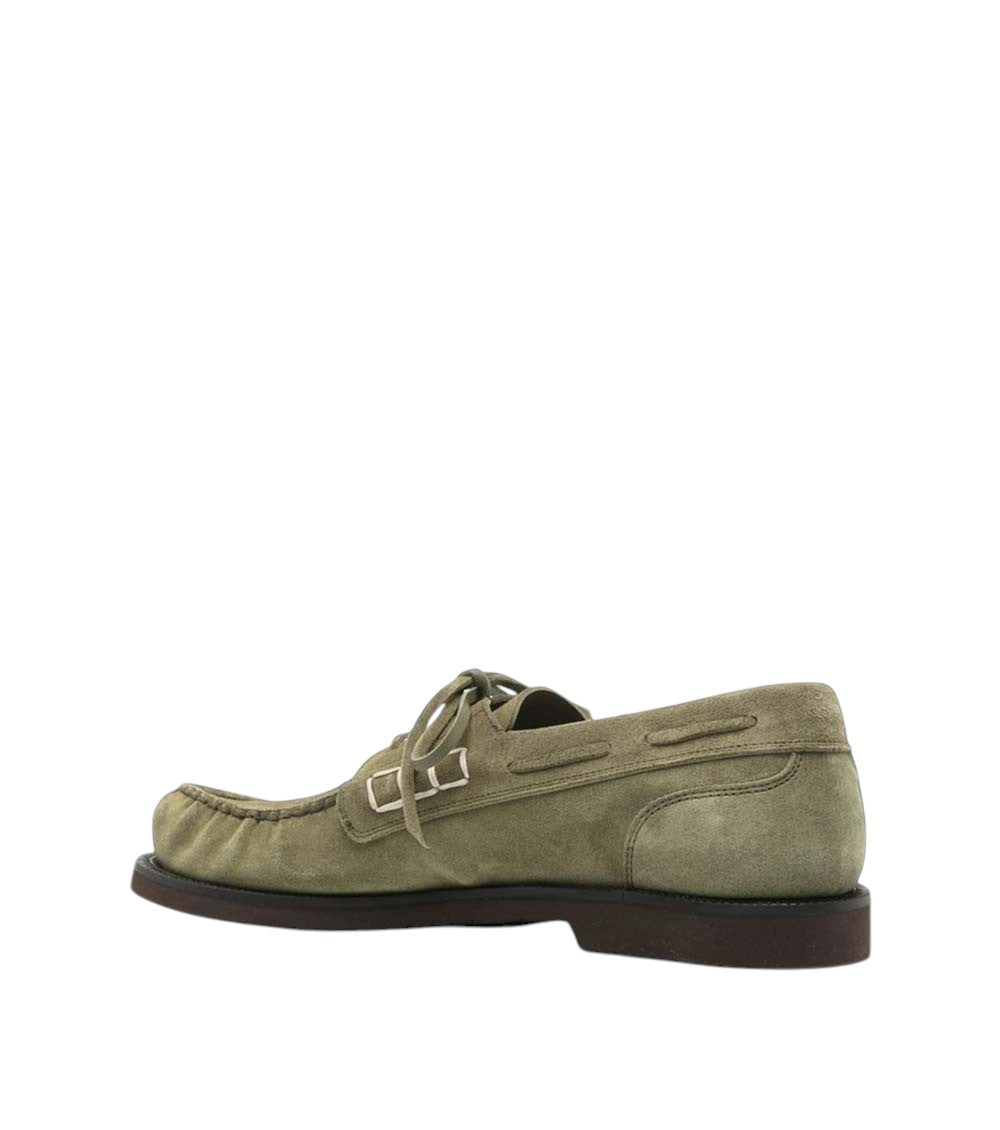 Green Suede Loafers 4