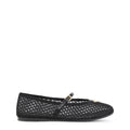 Black Mesh Ballet Flats 1
