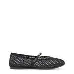 Black Mesh Ballet Flats 1