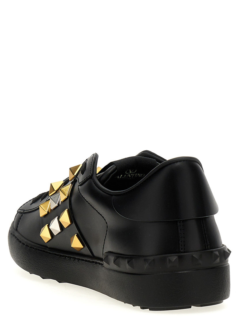 Black Rockstud Sneakers 3