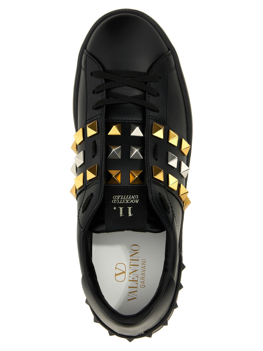 Black Rockstud Sneakers 4
