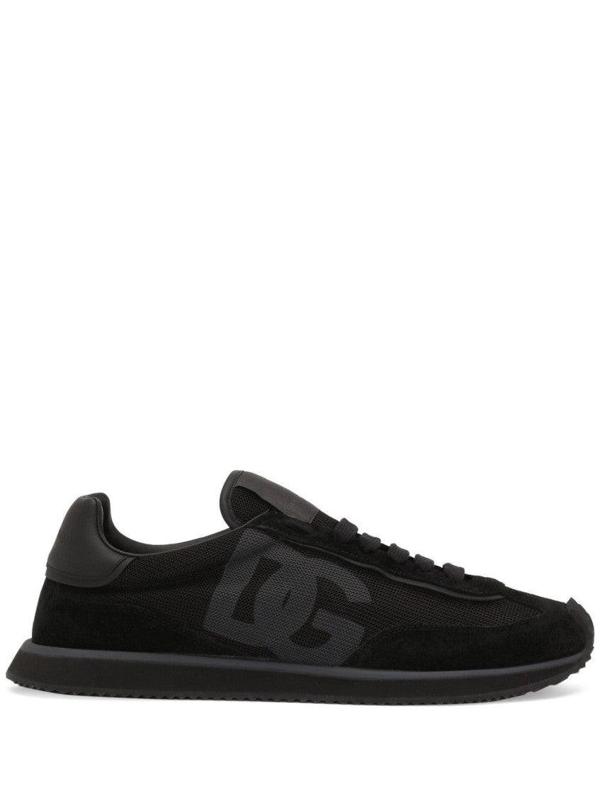 Black Logo Sneakers 1