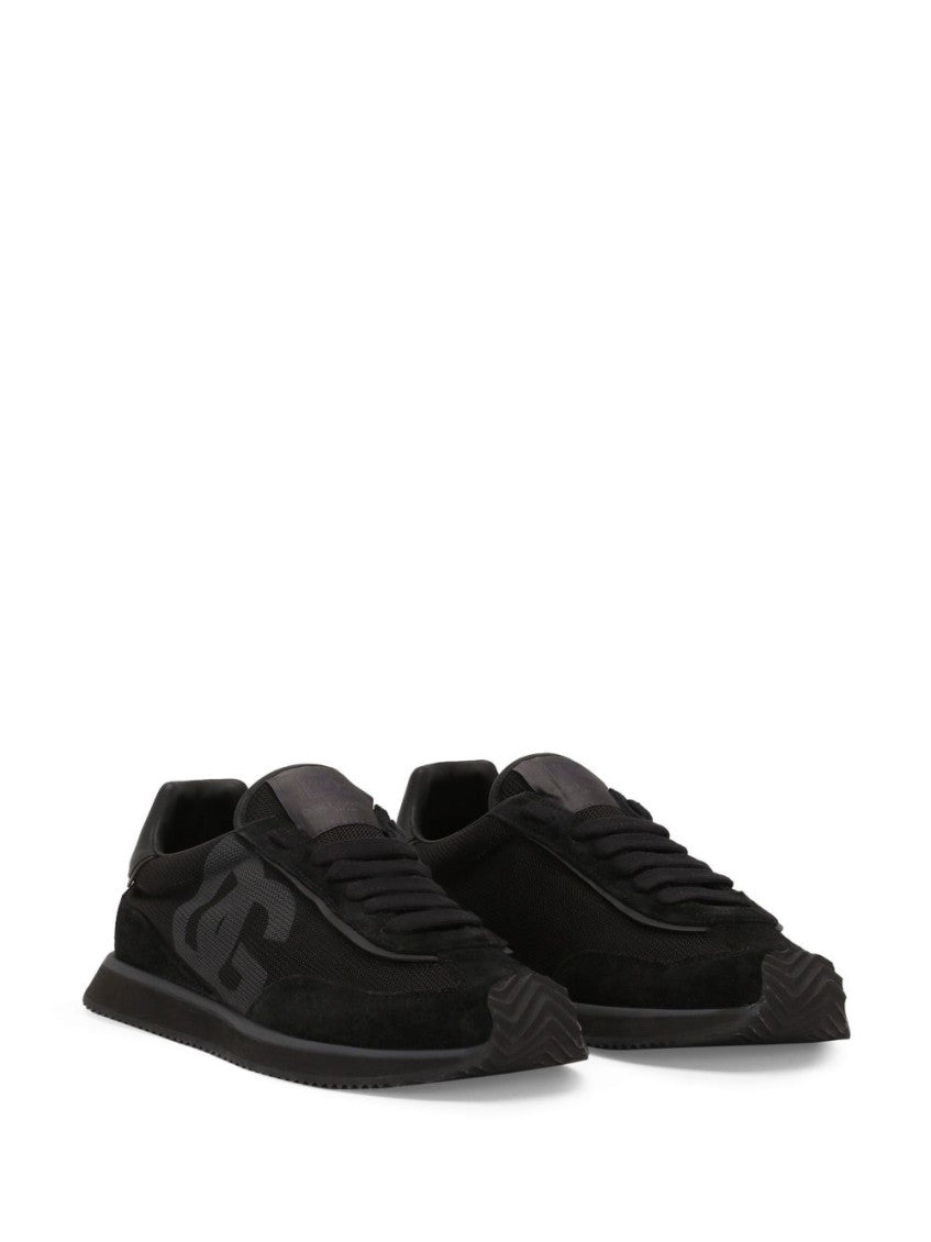 Black Logo Sneakers 2