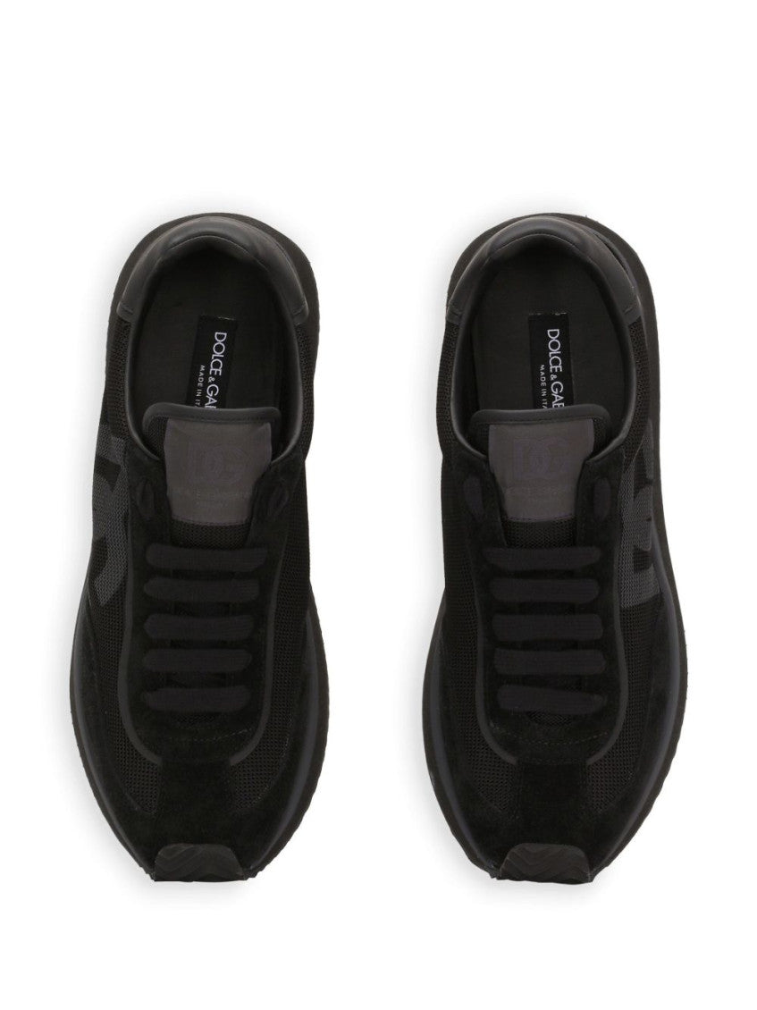 Black Logo Sneakers 4