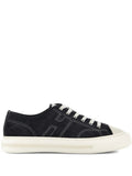 Dark Blue Lace Up Sneakers 1