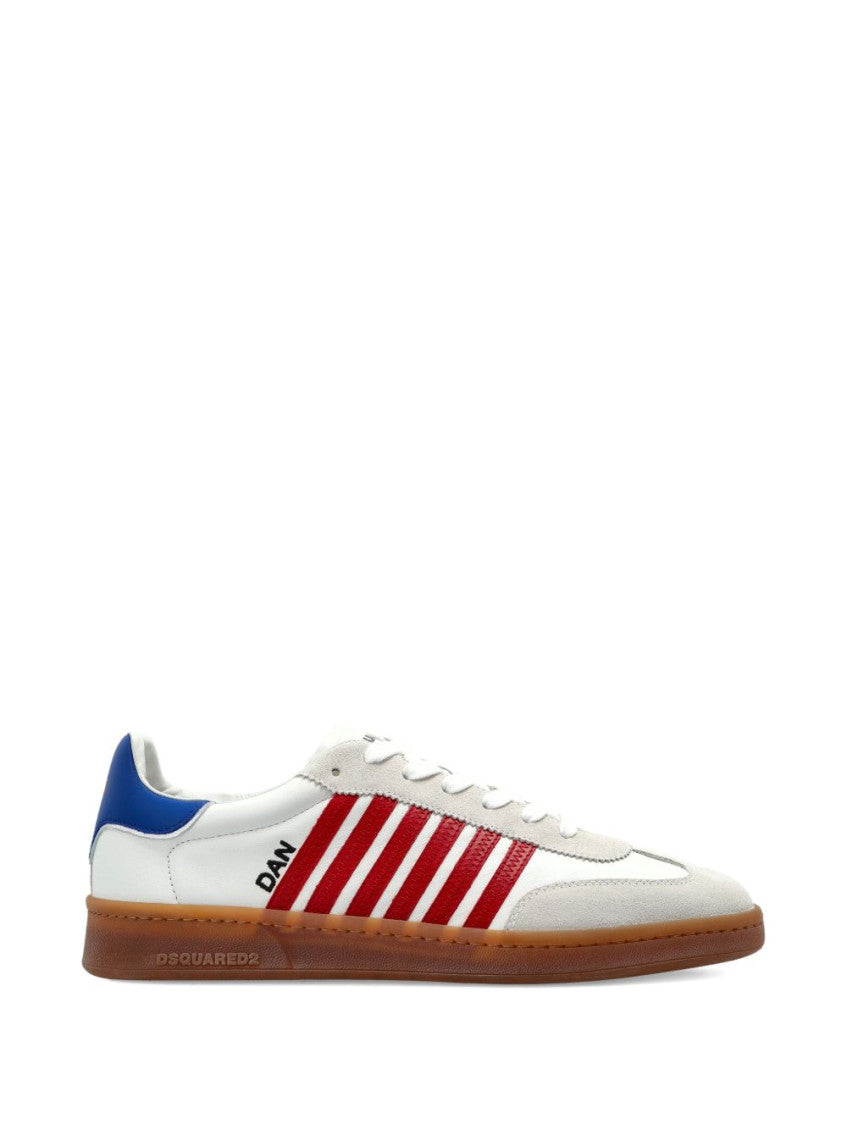 White Lace Up Sneakers 1