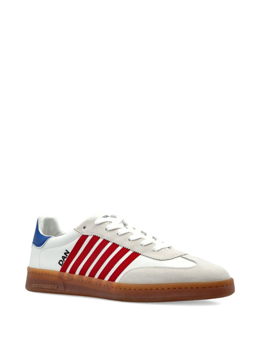 White Lace Up Sneakers 2