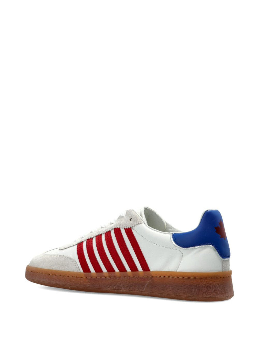 White Lace Up Sneakers 3