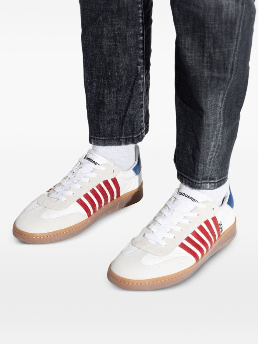 White Lace Up Sneakers 6